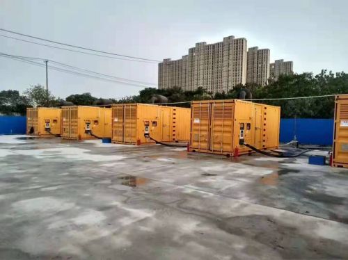 服务中建五局项目发电现场